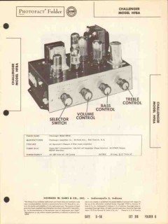 challenger model hf8a 10 watt audio amplifier sams photofact manual challenger model hf8a 10 watt audio amplifier sams photofact manual