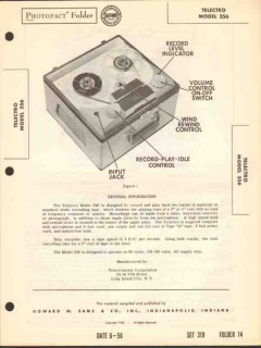 telectro model 556 tape recorder playback sams photofact manual telectro model 556 tape recorder playback sams photofact manual