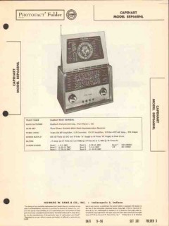 capehart model 99p66bnl 8-band radio receiver sams photofact manual