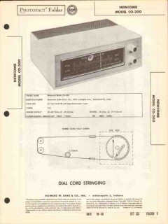 newcomb model co-200 am fm radio tuner sams photofact manual newcomb model co-200 am fm radio tuner sams photofact manual