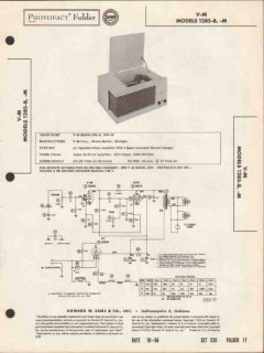 v-m model 1285-b 1285-m record changer phono sams photofact manual v-m model 1285-b 1285-m record changer phono sams photofact manual