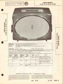 zenith model y513f y513g y513r y513w am radio sams photofact manual zenith model y513f y513g y513r y513w am radio sams photofact manual