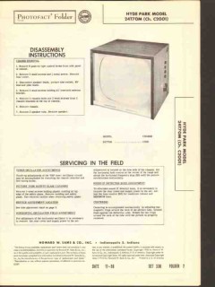 hyde park model 24t70m tv television receiver sams photofact manual hyde park model 24t70m tv television receiver sams photofact manual