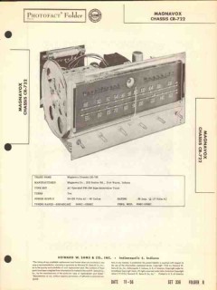magnavox chassis cr-722 am fm radio tuner sams photofact manual magnavox chassis cr-722 am fm radio tuner sams photofact manual