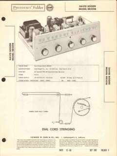 david bogen model rr501b am fm radio receiver sams photofact manual david bogen model rr501b am fm radio receiver sams photofact manual