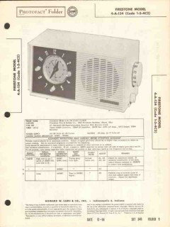 firestone model 4-a-134 am radio receiver clock sams photofact manual firestone model 4-a-134 am radio receiver clock sams photofact manual