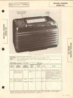 setchell carlson model 416 am radio receiver sams photofact manual setchell carlson model 416 am radio receiver sams photofact manual
