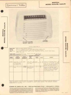 mantola model r654-pm r654-pv am radio receiver sams photofact manual mantola model r654-pm r654-pv am radio receiver sams photofact manual