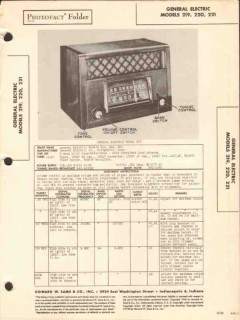 general electric model 219 220 221 am sw radio sams photofact manual general electric model 219 220 221 am sw radio sams photofact manual