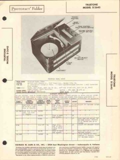 truetone model d2645 am sw radio receiver phono sams photofact manual truetone model d2645 am sw radio receiver phono sams photofact manual