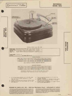 motorola model wr6 wr7 wr8 phono record player sams photofact manual motorola model wr6 wr7 wr8 phono record player sams photofact manual
