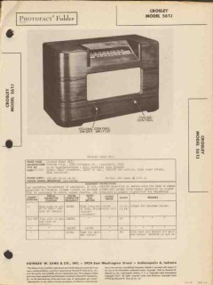 crosley model 56tj 5 tube am radio receiver sams photofact manual crosley model 56tj 5 tube am radio receiver sams photofact manual