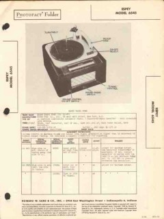 espey model 6545 am radio receiver phonograph sams photofact manual espey model 6545 am radio receiver phonograph sams photofact manual