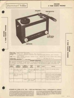 swank 5 tube am radio phono record player sams photofact manual swank 5 tube am radio phono record player sams photofact manual