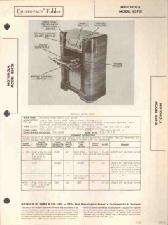 motorola model 85f21 am sw radio receiver phono sams photofact manual motorola model 85f21 am sw radio receiver phono sams photofact manual