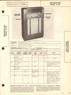 westinghouse model h-138 am radio receiver phono sams photofact manual westinghouse model h-138 am radio receiver phono sams photofact manual
