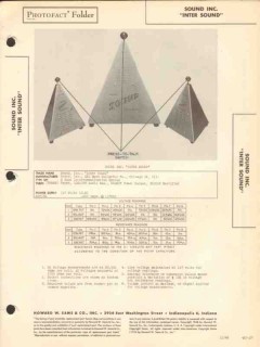 sound inc model inter sound intercom system sams photofact manual sound inc model inter sound intercom system sams photofact manual