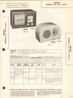 renard model l-1a pt-1a 1b5t-1 am radio receiver sams photofact manual renard model l-1a pt-1a 1b5t-1 am radio receiver sams photofact manual