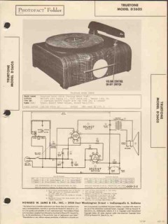 truetone model d2605 phonograph record player sams photofact manual truetone model d2605 phonograph record player sams photofact manual