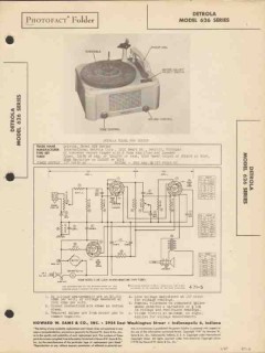 detrola model 626 record player phonograph sams photofact manual detrola model 626 record player phonograph sams photofact manual