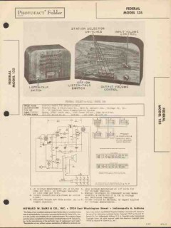 federal model 135 select-a-call intercom system sams photofact manual federal model 135 select-a-call intercom system sams photofact manual