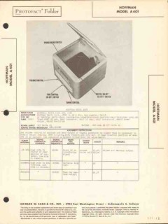 hoffman model a401 am radio receiver phonograph sams photofact manual hoffman model a401 am radio receiver phonograph sams photofact manual