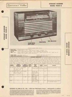 stewart-warner model 9000-b am sw radio receiver sams photofact manual stewart-warner model 9000-b am sw radio receiver sams photofact manual