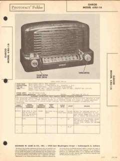 garod model 6bu-1a senator am sw radio receiver sams photofact manual garod model 6bu-1a senator am sw radio receiver sams photofact manual
