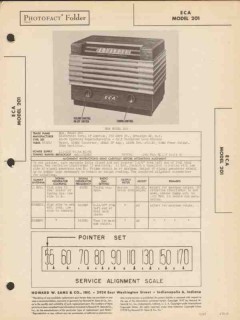 eca model 201 5 tube am radio receiver sams photofact manual eca model 201 5 tube am radio receiver sams photofact manual