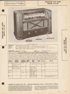 firestone model 4-a-20 am sw radio receiver sams photofact manual firestone model 4-a-20 am sw radio receiver sams photofact manual