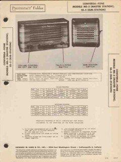conversa-fone model ms-5 ss-5 intercom system sams photofact manual conversa-fone model ms-5 ss-5 intercom system sams photofact manual