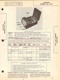 lafayette model j62x am sw radio receiver phono sams photofact manual lafayette model j62x am sw radio receiver phono sams photofact manual