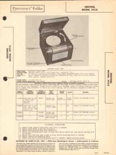 sentinel model 292k am radio receiver phonograph sams photofact manual sentinel model 292k am radio receiver phonograph sams photofact manual