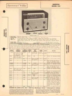 emerson model 524 10 tube am sw radio receiver sams photofact manual emerson model 524 10 tube am sw radio receiver sams photofact manual