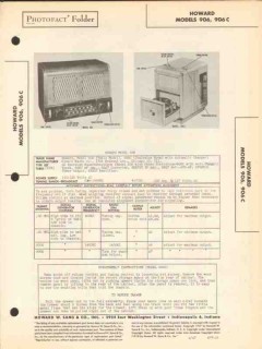 howard model 906 906c am radio receiver phono sams photofact manual howard model 906 906c am radio receiver phono sams photofact manual