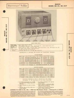masco model mc-25 mc-25p 3ch audio amplifier sams photofact manual masco model mc-25 mc-25p 3ch audio amplifier sams photofact manual