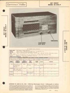 sky knight model cb-500-p am radio receiver sams photofact manual sky knight model cb-500-p am radio receiver sams photofact manual