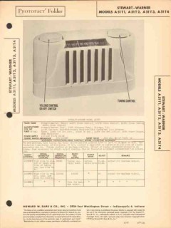 stewart-warner model a51tx am radio receiver sams photofact manual stewart-warner model a51tx am radio receiver sams photofact manual