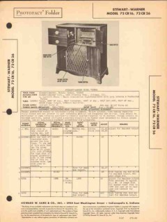 stewart-warner model 72crx6 am radio receiver sams photofact manual stewart-warner model 72crx6 am radio receiver sams photofact manual