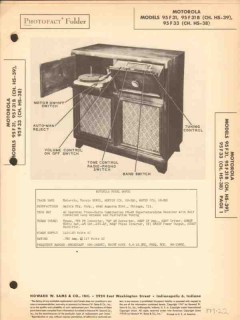 motorola model 95f31 95f33 am sw radio phono sams photofact manual motorola model 95f31 95f33 am sw radio phono sams photofact manual