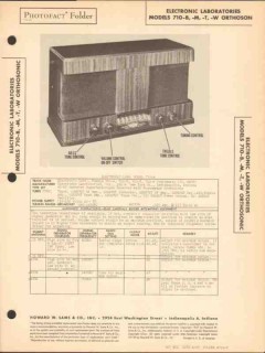 electronic labs model 710-x am radio receiver sams photofact manual electronic labs model 710-x am radio receiver sams photofact manual