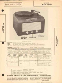 knight model 5b-160 am radio receiver phonograph sams photofact manual knight model 5b-160 am radio receiver phonograph sams photofact manual