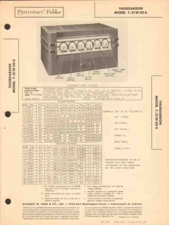 thordarson model t-31w50a 4chan audio amplifier sams photofact manual thordarson model t-31w50a 4chan audio amplifier sams photofact manual