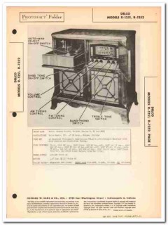 delco model r-1251 r-1252 am-fm-sw radio phono sams photofact manual delco model r-1251 r-1252 am-fm-sw radio phono sams photofact manual