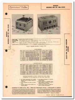 masco model ma-35 ma-35rc 3-channel amplifier sams photofact manual masco model ma-35 ma-35rc 3-channel amplifier sams photofact manual