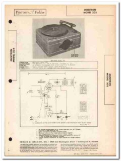 musitron model 202 2-tube amplifier phonograph sams photofact manual musitron model 202 2-tube amplifier phonograph sams photofact manual