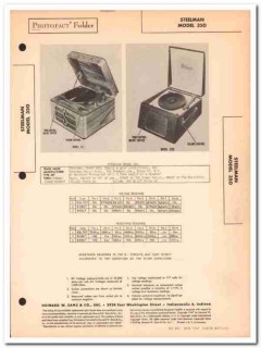 steelman model 350 3-tube amplifier phonograph sams photofact manual steelman model 350 3-tube amplifier phonograph sams photofact manual