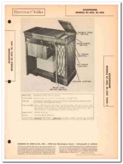 echophone model ec-403 ec-404 amfmsw radio phono sams photofact manual echophone model ec-403 ec-404 amfmsw radio phono sams photofact manual