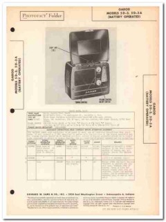 garod model 5d-3 5-d3a 5-tube am radio receiver sams photofact manual garod model 5d-3 5-d3a 5-tube am radio receiver sams photofact manual