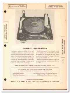general industries model rc130 rc130l phonograph sams photofact manual general industries model rc130 rc130l phonograph sams photofact manual